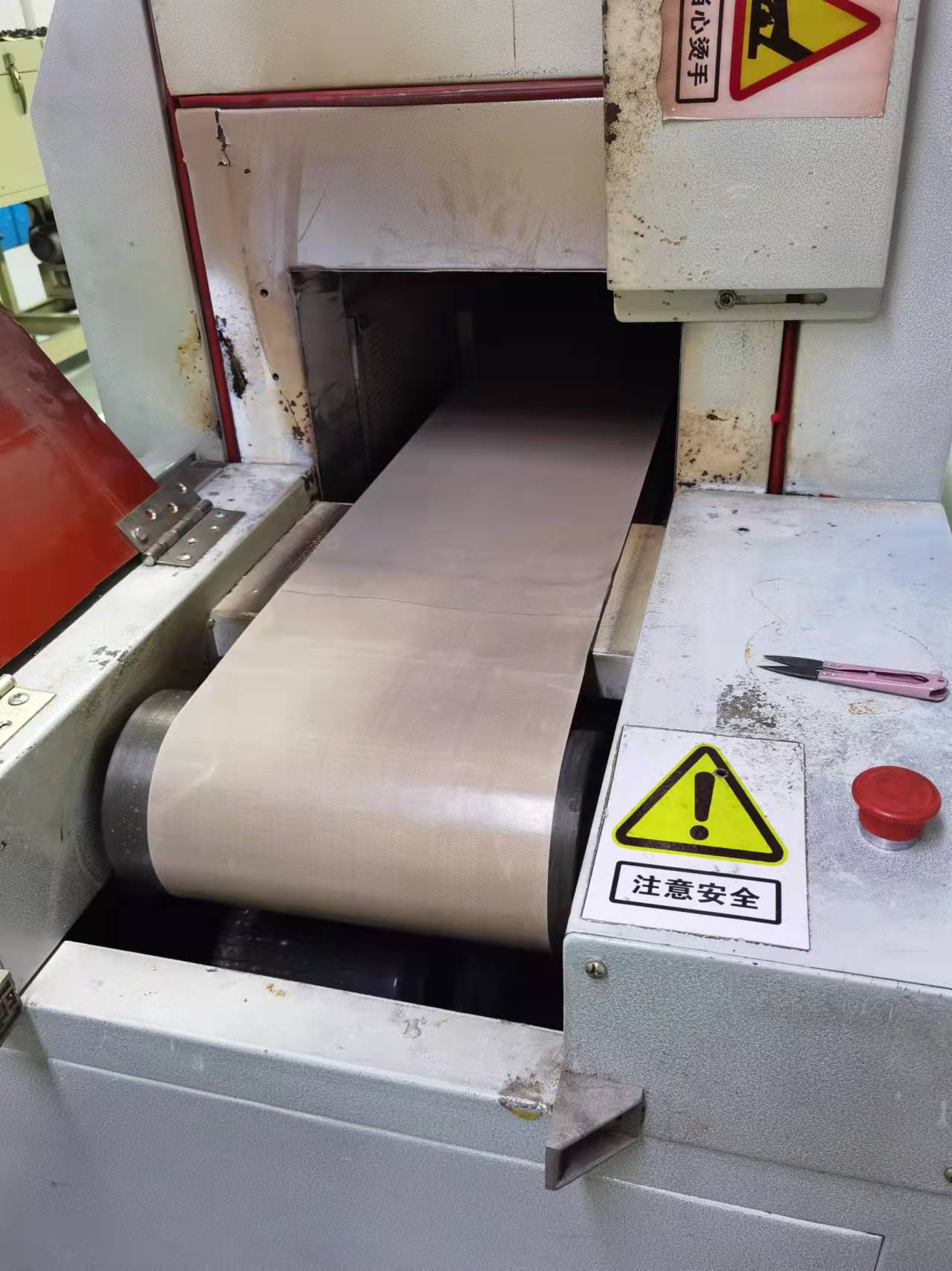 铁氟龙带应用于硫化机